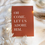 Karte »Oh come, let us adore him« Image